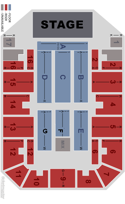 Canton Civic Center Seating Chart