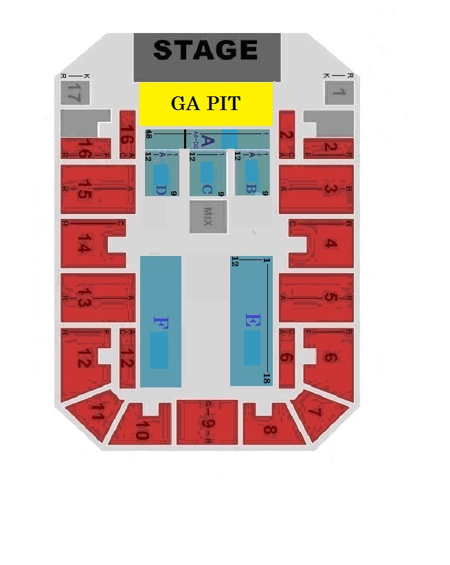 Fawcett Stadium Canton Ohio Seating Chart