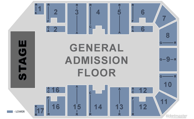 Civic Center Wv Seating Chart