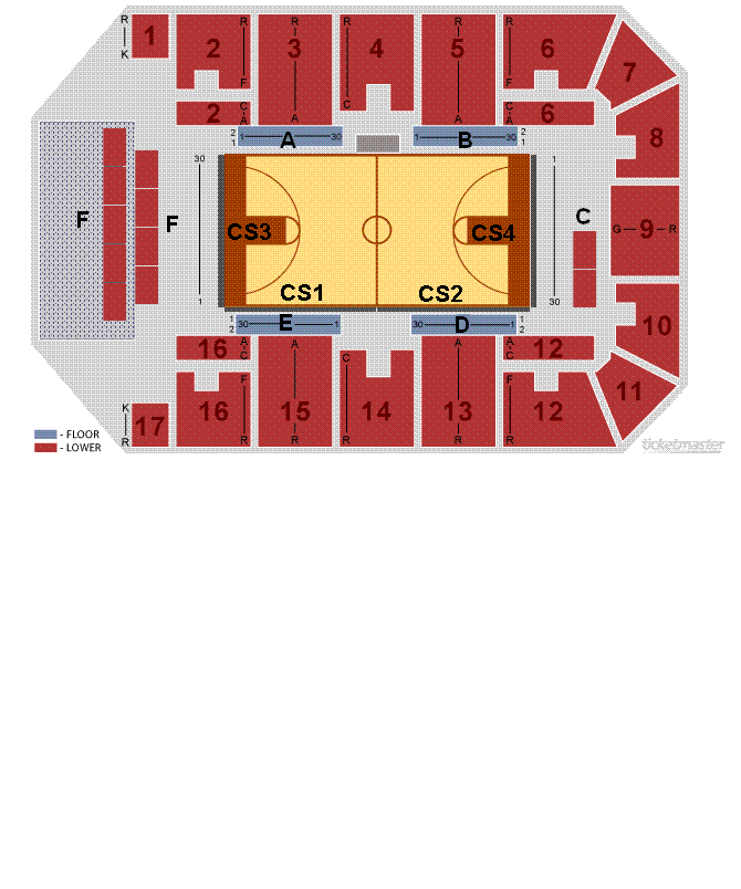 Canton Civic Center Seating Chart